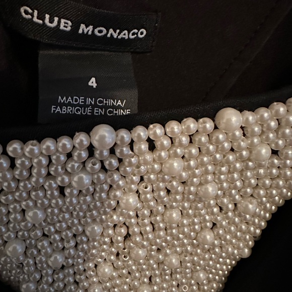 Club Monaco shift dress with pearl detail - Picture 4 of 7